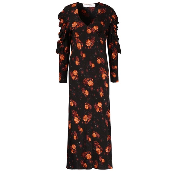 IRO Dresses & Skirts - IRO Paris Louve Floral Long Sleeve Maxi Dress